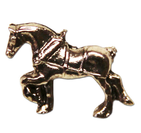 Pewter Draft Horse Pin